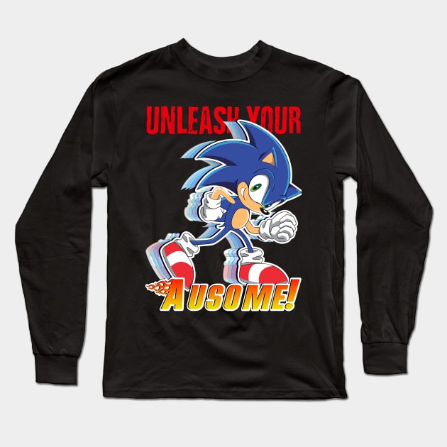 Unleash Your Ausome! Long Sleeve T-Shirt by Toni Tees